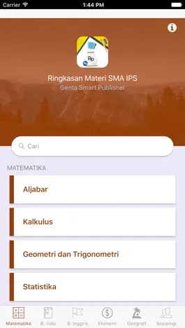 Game screenshot Ringkasan Materi SMA IPS mod apk