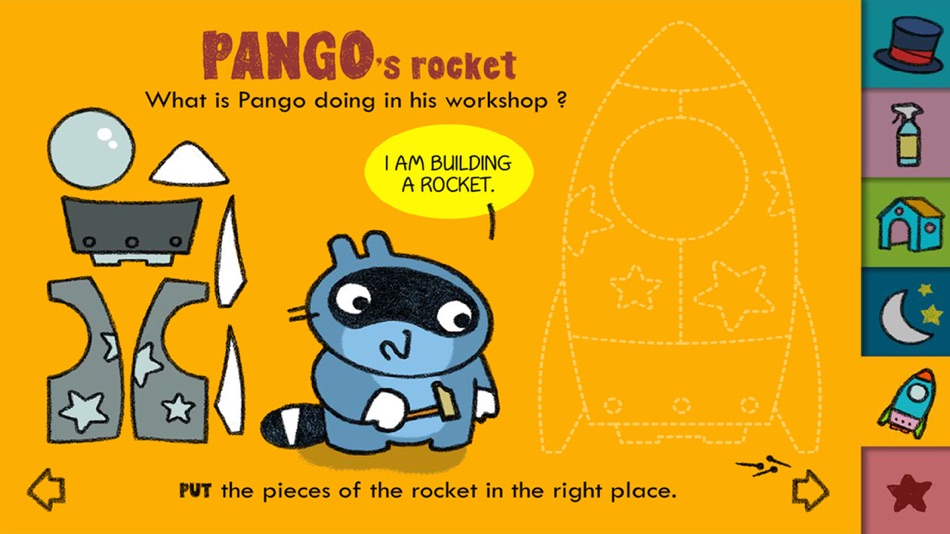 #4. Pango is dreaming (iOS) Ved: Studio Pango