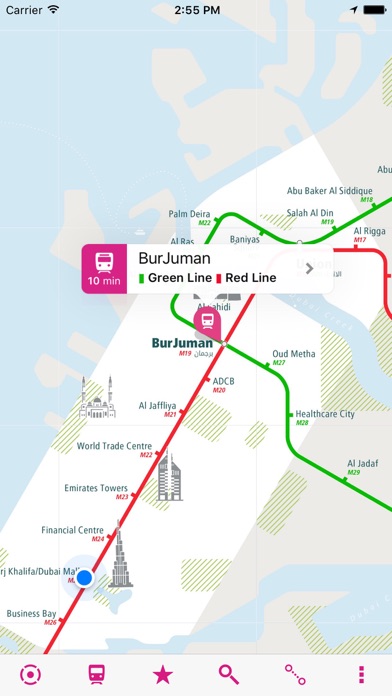 Screenshot #1 pour Dubai Rail Map Lite