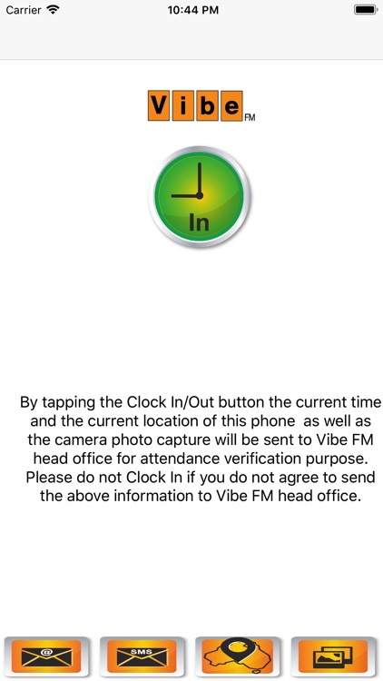 VibeFM Clock