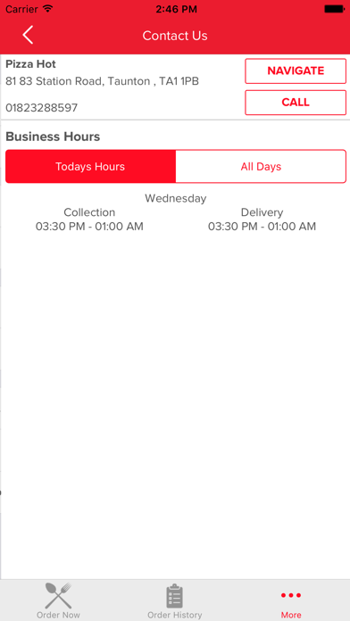 How to cancel & delete Pizza Hot Taunton from iphone & ipad 4