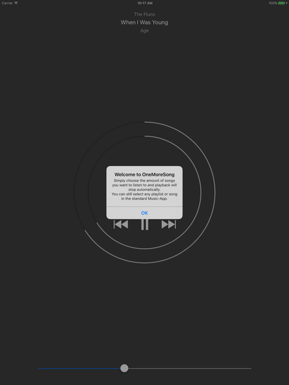 OneMoreSong iPad screenshot 1 - Music app