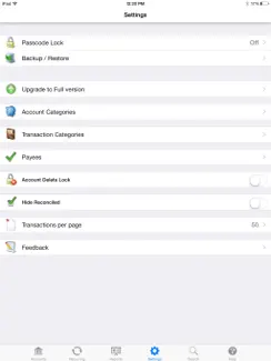 Checkbook - Ledger iPad image 4
