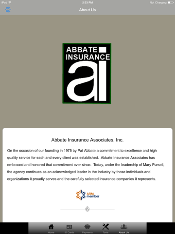 Abbate Insurance HD screenshot 2