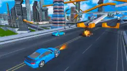 flying car driving flight sim iphone screenshot 3