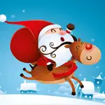 Animated Xmas Santa Stickers App Cancel