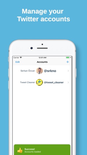 Tweet Cleaning - Delete Tweets(圖2)-速報App
