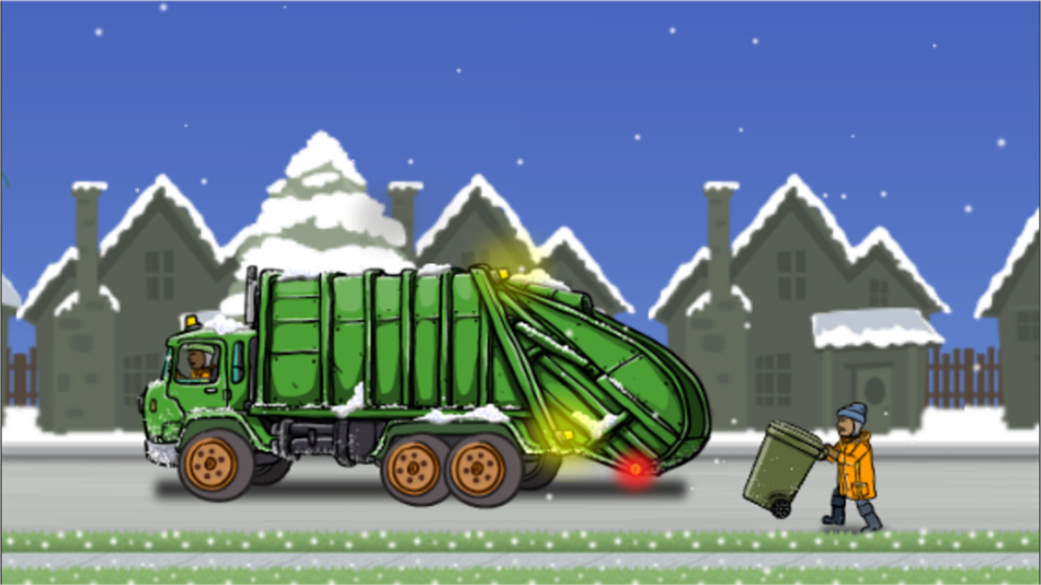 #5. Garbage Truck: Snow Time (iOS) 由: Good Glue