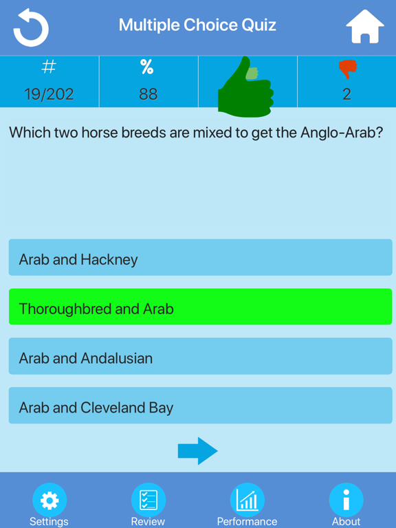 Screenshot #6 pour Horse Breeds Quizzes