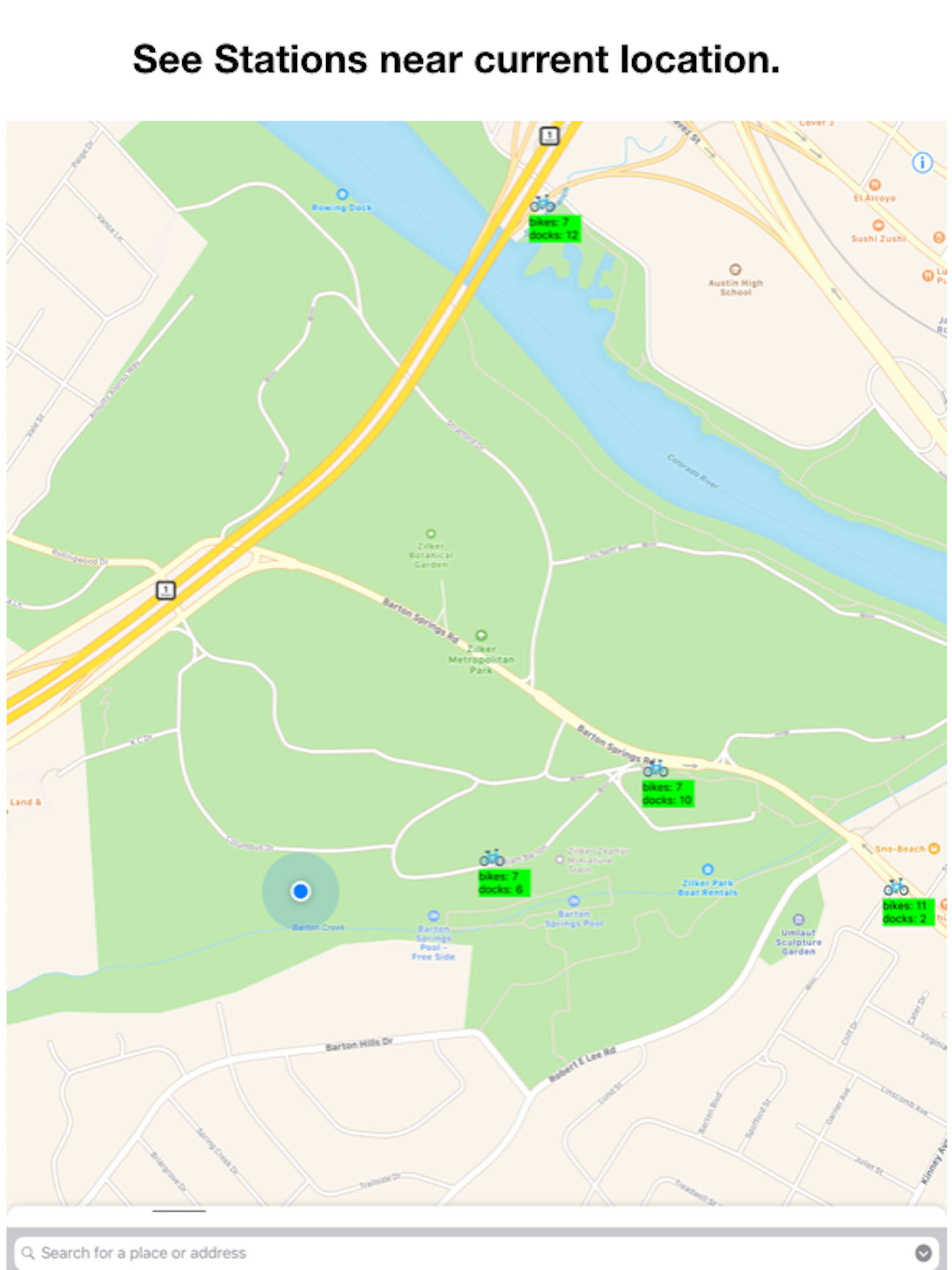 Bike Stations Austin screenshot 6