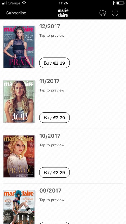 Marie Claire Czech screenshot-3