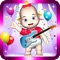 Lily is a cute toddler rock star