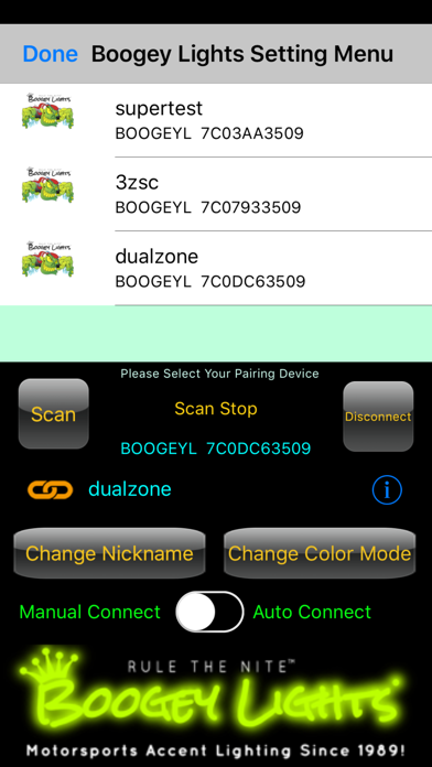 Screenshot #3 pour Boogey Lights® Bluetooth APP