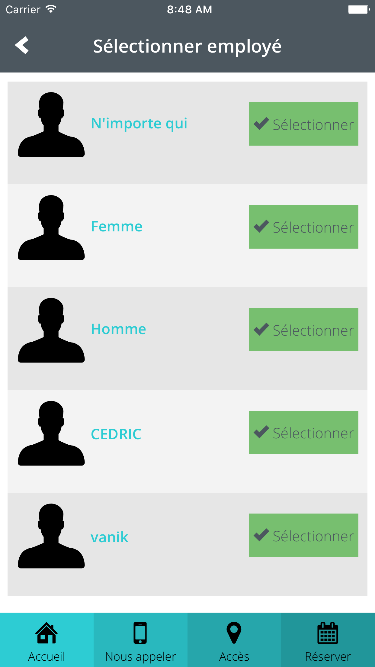 Confidences Le Salon screenshot 3