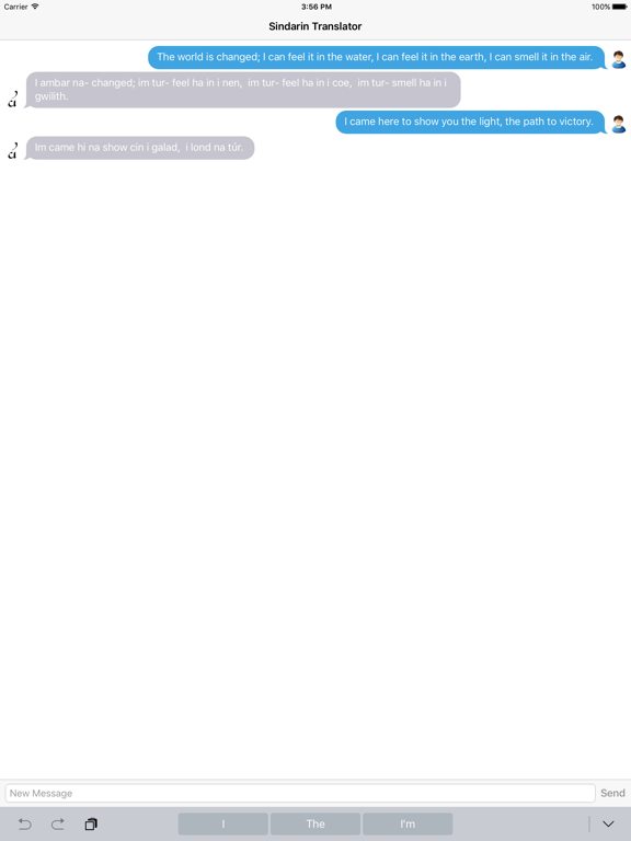 Screenshot #4 pour Sindarin Translator