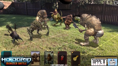 Screenshot #1 pour HoloGrid: Monster Battle AR