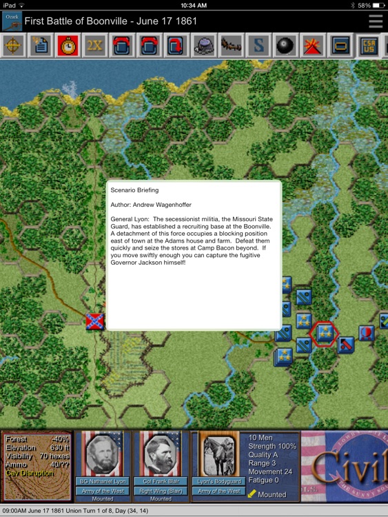 Civil War Battles - Ozark