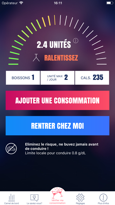 Screenshot #2 pour Wise Drinking by Pernod Ricard