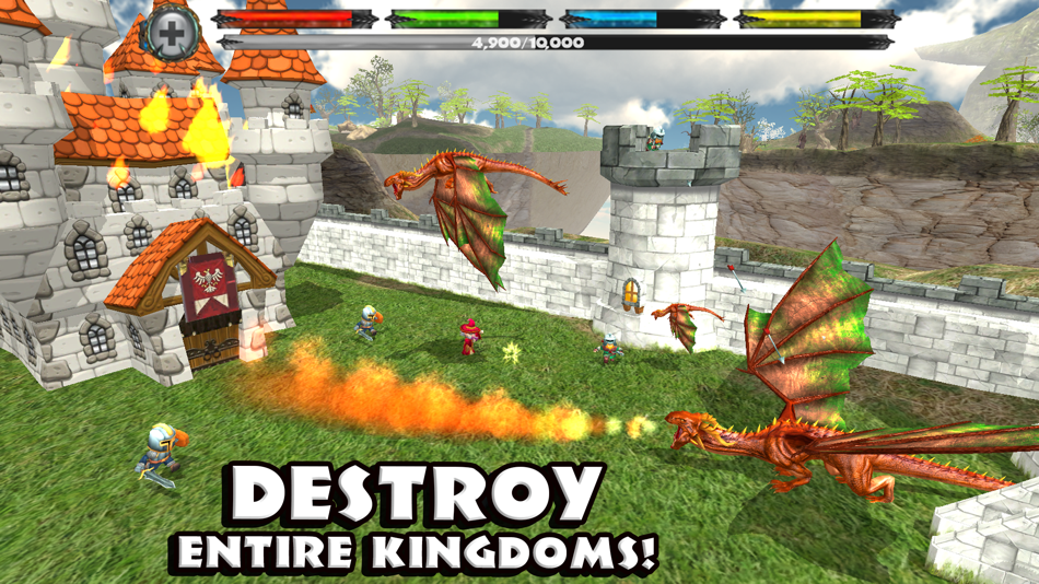 #2. World of Dragons: 3D Simulator (iOS) 由: Gluten Free Games