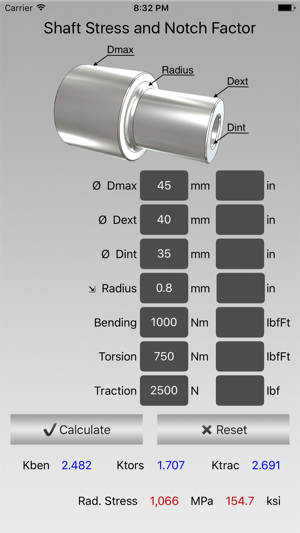 Shaft Stress and Notch Factor(圖3)-速報App
