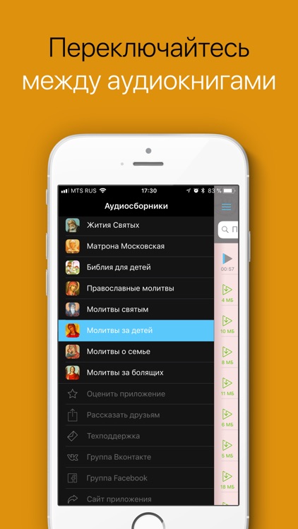 Молитвы за детей. Полный screenshot-3