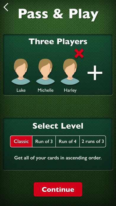 Succession - Rack-O style game Screenshot