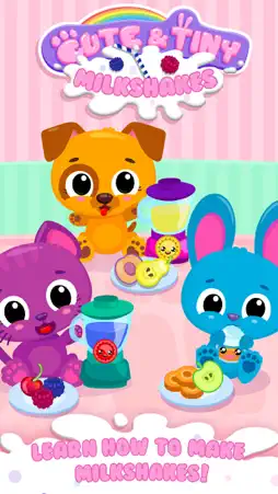 Cute & Tiny Milkshakes screenshot 1