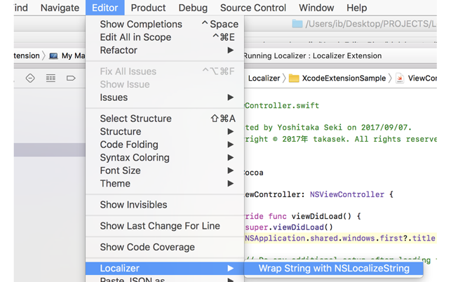 Localizer Xcode Extension(圖3)-速報App