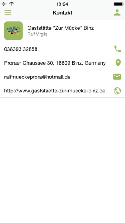 Gaststätte "Zur Mücke" Binz