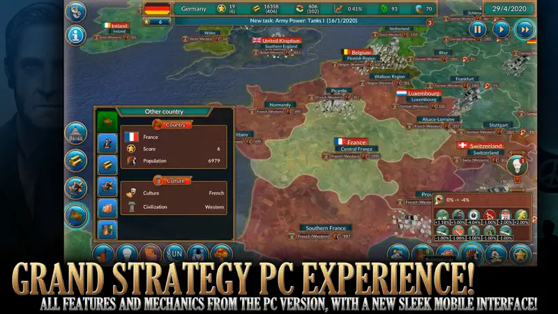 Realpolitiks Mobile screenshot 2 of 5