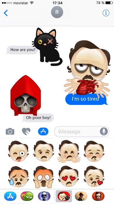 Poe Emojisのおすすめ画像2