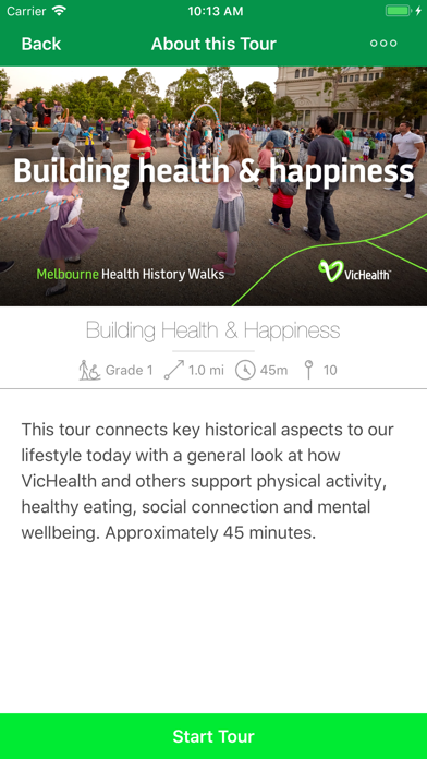 Melbourne Health History Walks screenshot 2