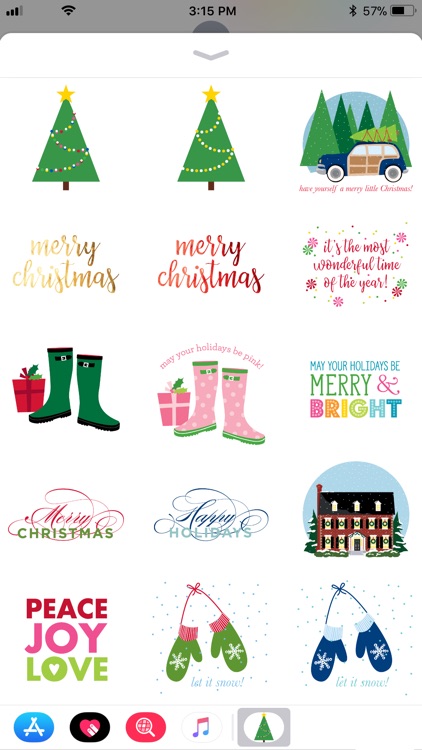 Preppy Christmas Stickers screenshot-3