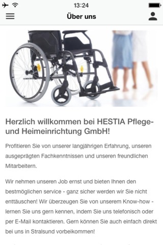 HESTIA Pflegeeinrichtung screenshot 2