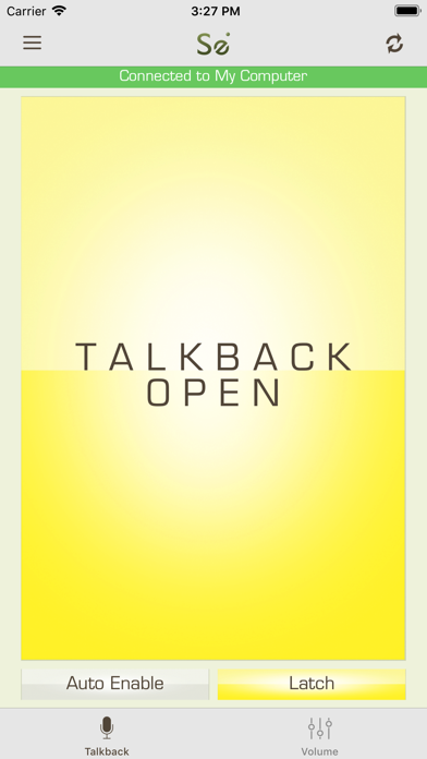 Talkback and Volume Control iPhone screenshot 2 - Music app