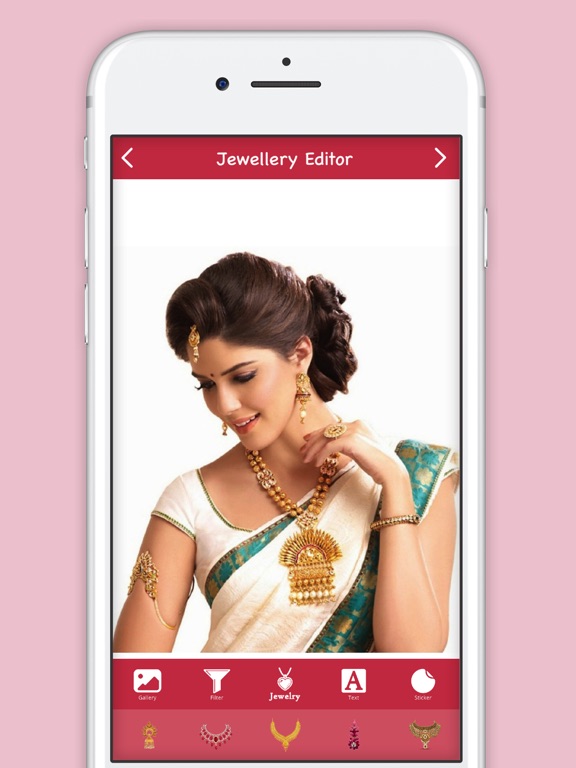 Jewellery Photo Editor New iPad screenshot 2 - Photo & Video app