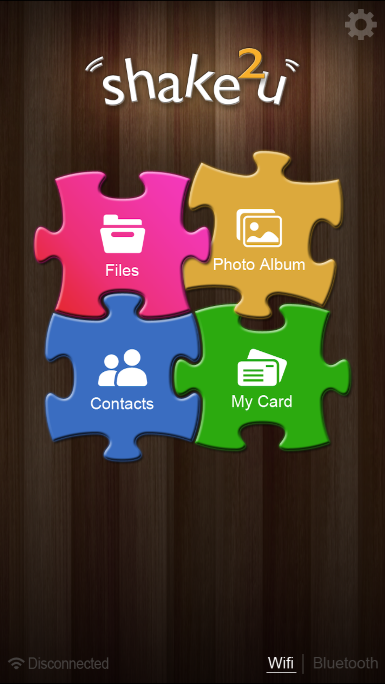 shake2u lite - transfer files