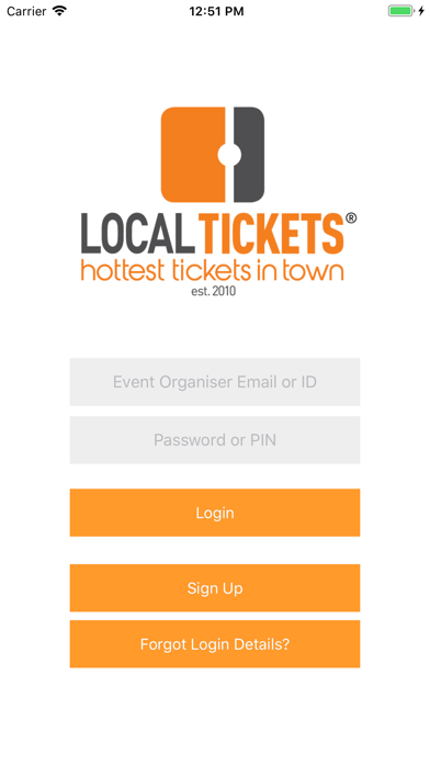 Screenshot #1 pour Local Tickets