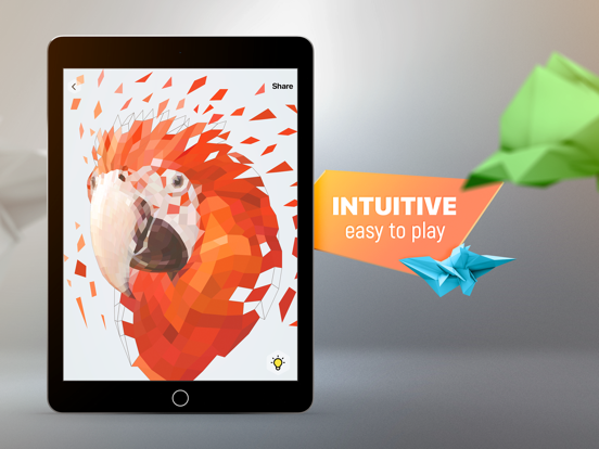 POLY ART: Coloring Puzzle Game iPad screenshot 4 - Games app