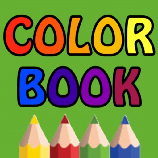 Coloring book - fingers draw