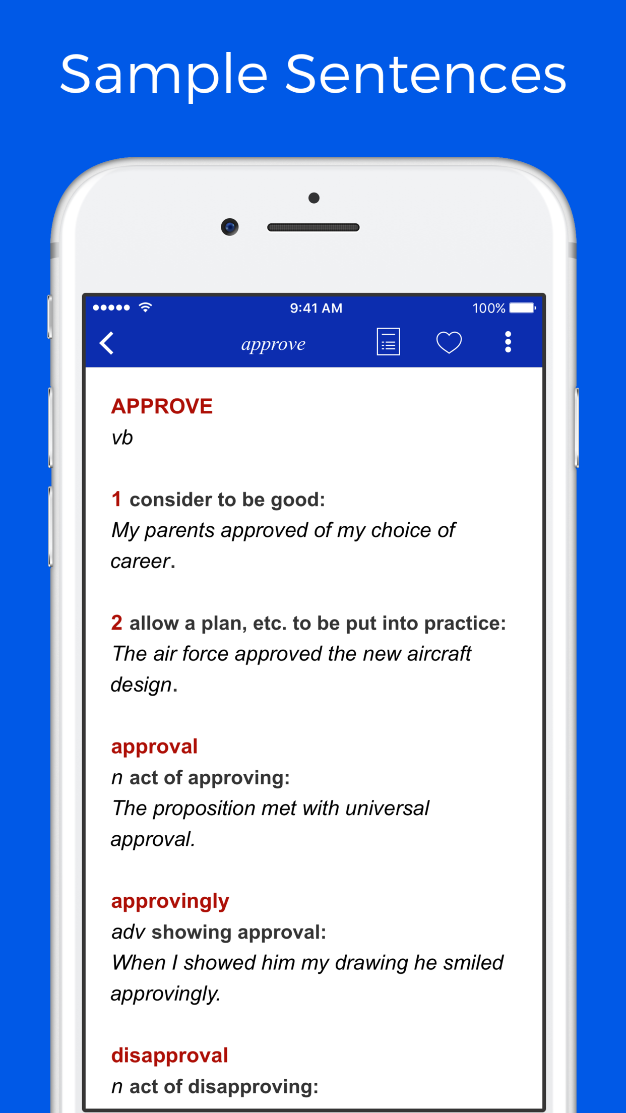 Dictionary of Word Family