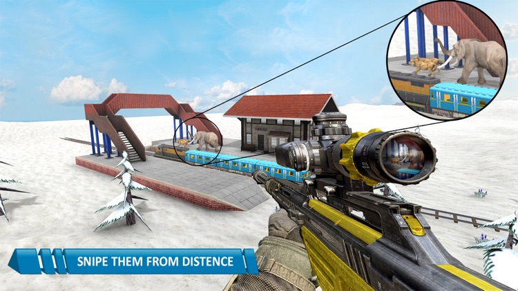 Train Shooter Sniper Attack screenshot-4