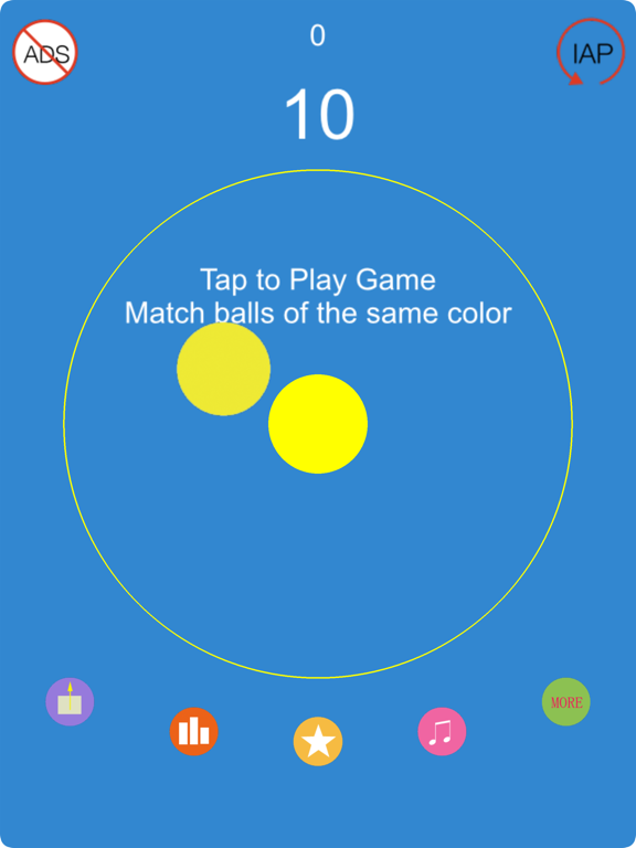 Screenshot #4 pour Tap Color-Test reaction speed