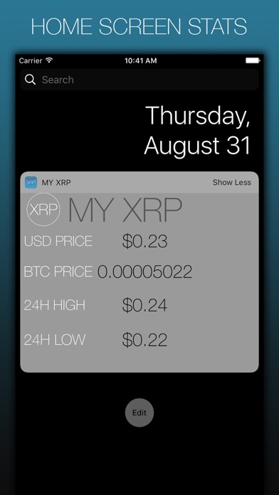 My XRP - Cryptocurrency market data screenshot 3