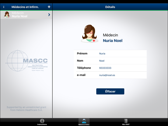 Screenshot #4 pour Outil Anti-Emétique MASCC