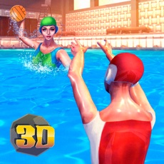Activities of Water Polo Swimming Sports 3D