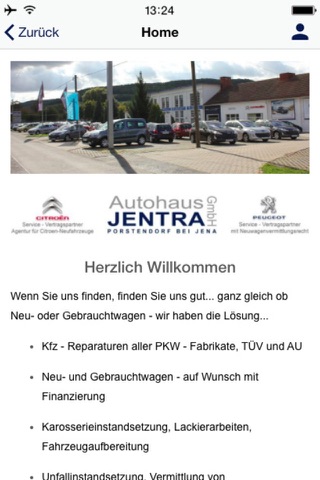 Autohaus Jentra screenshot 2