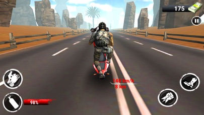 Bike Highway Fight Race Sports screenshot 4