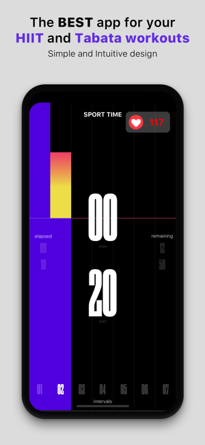 ‎Sport Time: HIIT and Tabata Screenshot