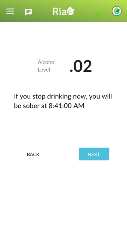 Ria Health Alcohol Reduction